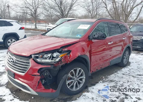 2017 Hyundai Santa Fe Se z USA, uszkodzony, nr VIN KM8SMDHF0HU178570
